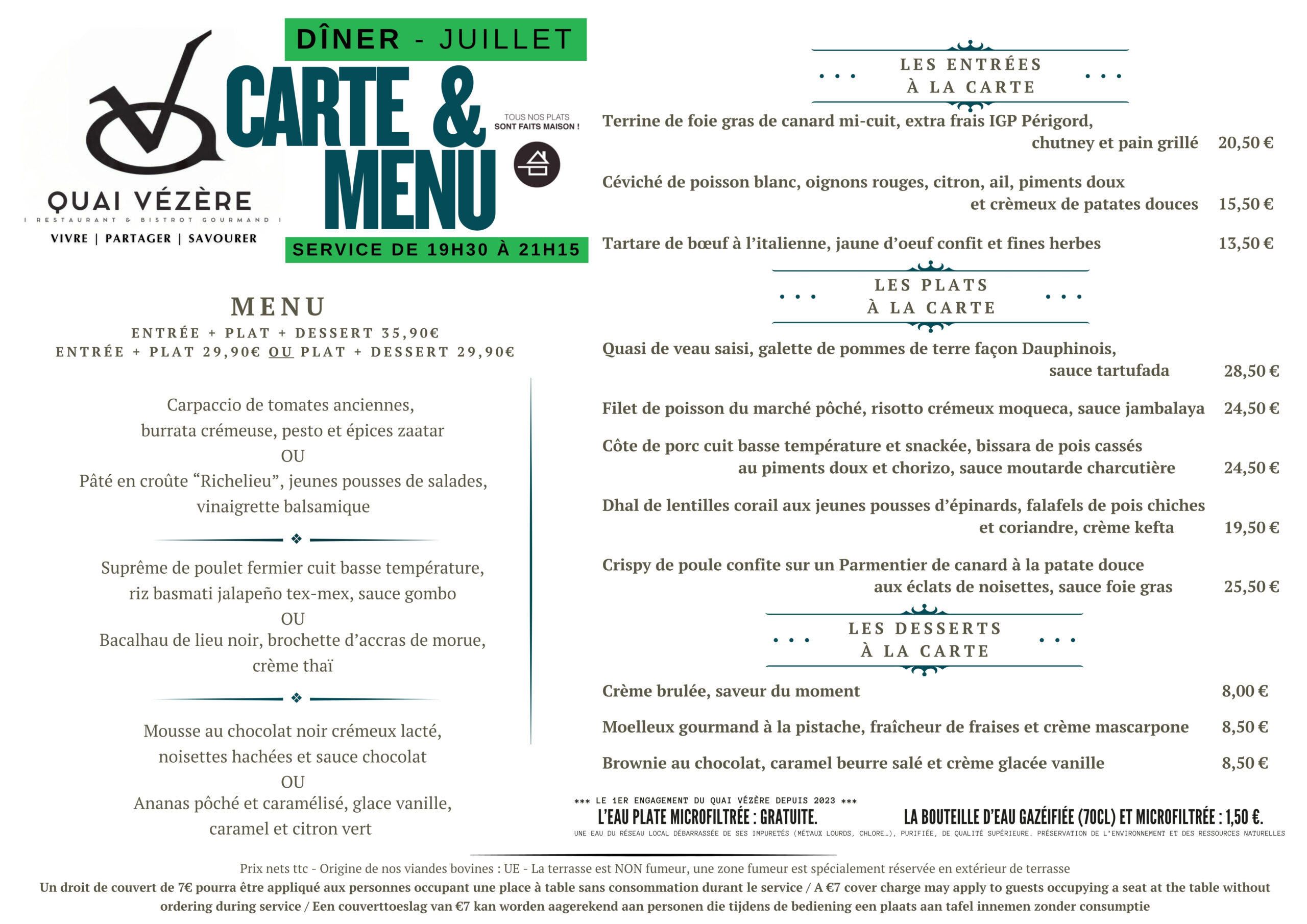 Beige and Gold Vintage Restaurant Menu
