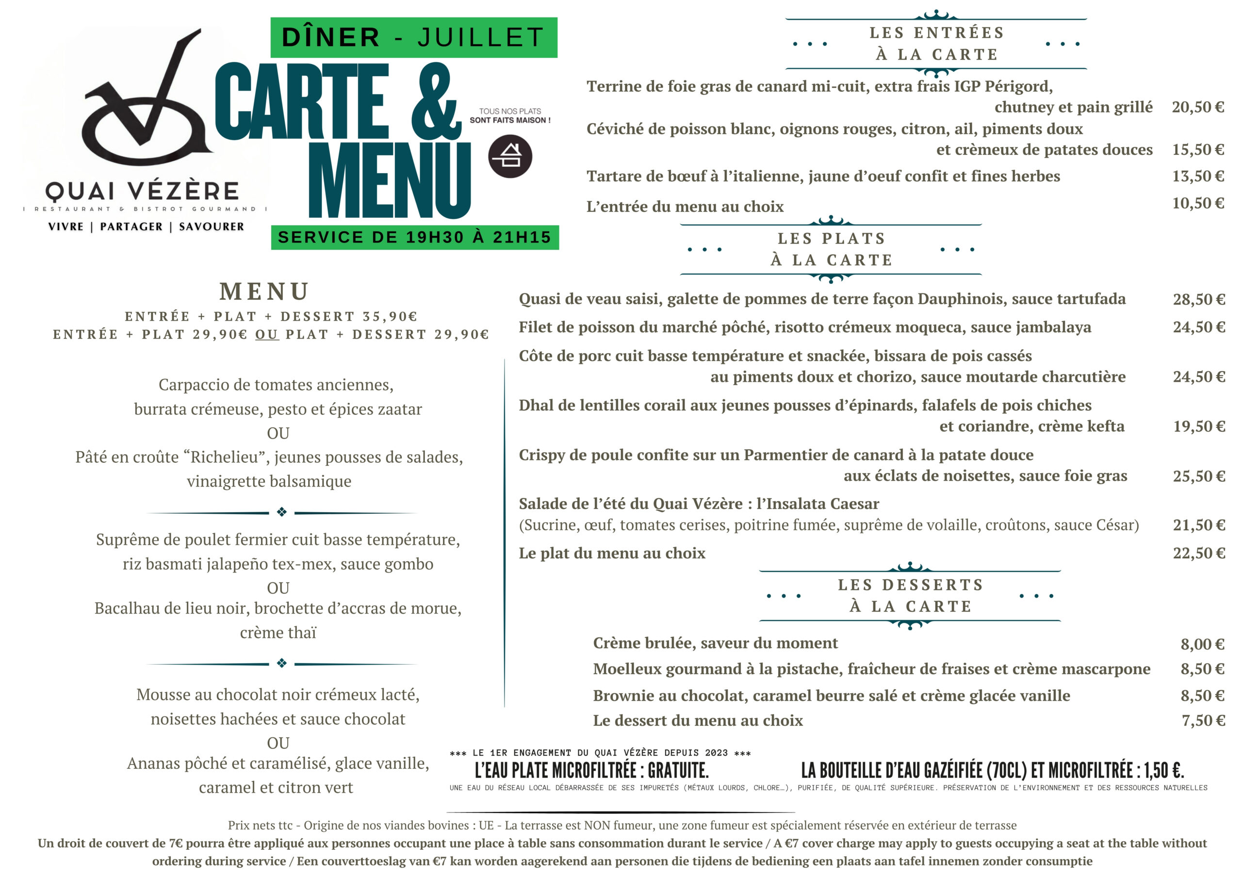 Beige and Gold Vintage Restaurant Menu