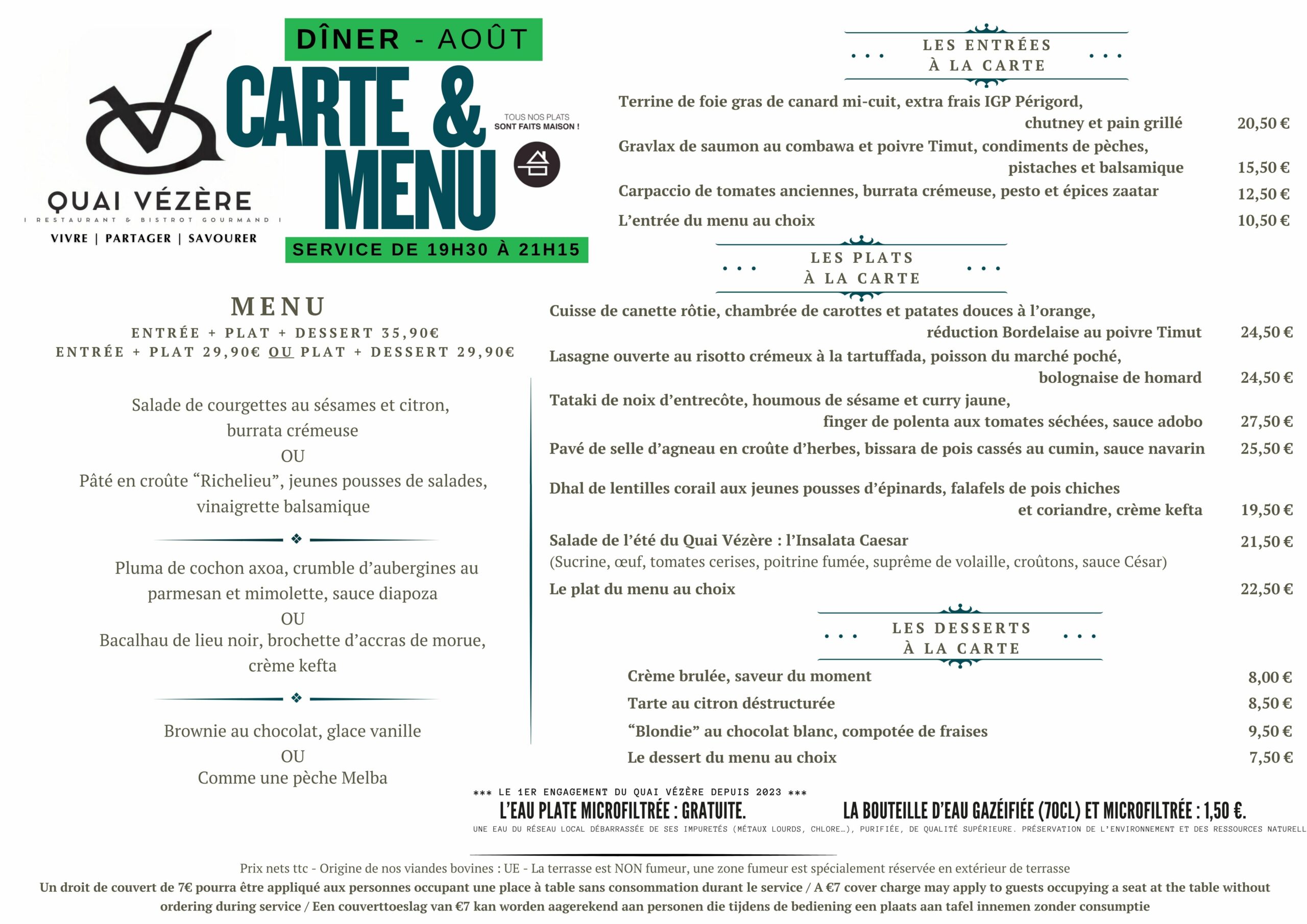 Beige and Gold Vintage Restaurant Menu
